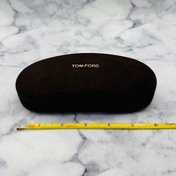 Tom Ford Sunglasses Case Set, Brown Velvet Clamshell Hard,Clean and Polish cloth main image 6